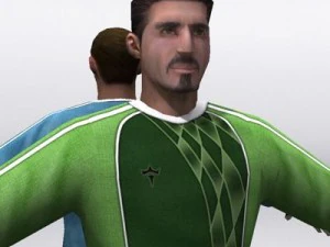 Goalkeeper 3D Model