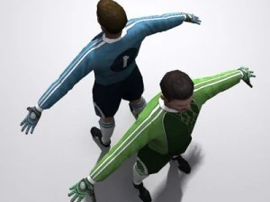 Goalkeeper 3D Model