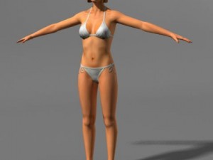 Woman 01 3D-Modell