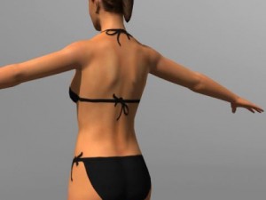Woman 01 3D-Modell