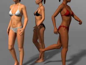 Woman 01b Modelo 3D
