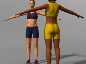 Woman 02 Modelo 3D