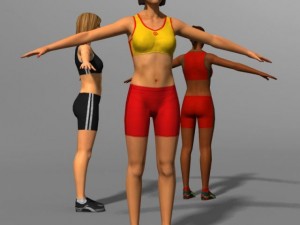 Woman 02 Modelo 3D