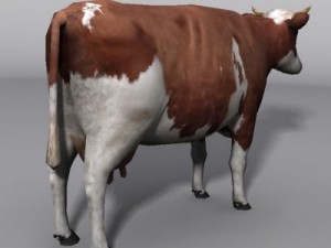 Cow 3D Модель