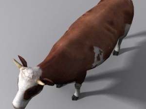 Cow 3D Модель