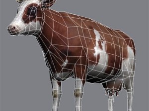 Cow 3D Модель