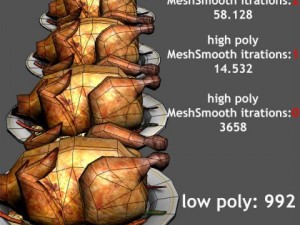 Chicken food 3D Model