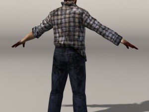 Zombie01man 3D Модель