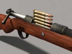 Kar 98k 3Dモデル