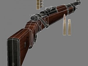 Kar 98k Modelo 3D