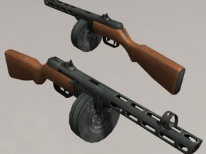 Ppsh 41 3D Model