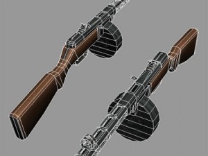 Ppsh 41 Model 3D