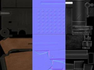 二战日本士兵和 100 型 3D 模型