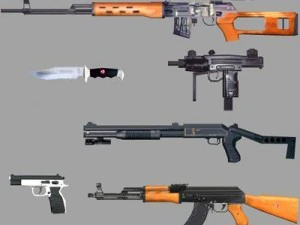 Рюкзак для зброї 3D Модель