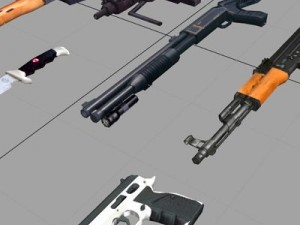 Weaponspack 3D Модель
