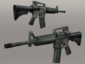 M4 rifle 3D 모델
