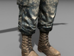 Modern soldiers us soldier 1 and m4 Modèle 3D