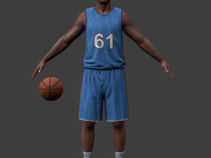 Basketball player 2012 v1 3Dモデル