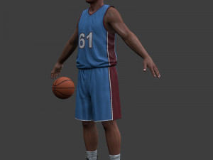 Basketball player 2012 v1 3Dモデル