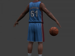 Basketball player 2012 v1 3Dモデル