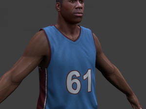 Basketball player 2012 v1 3Dモデル