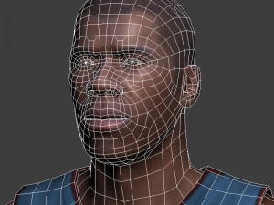 Basketball player 2012 v1 3Dモデル