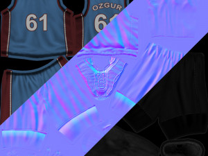 Basketball player 2012 v1 3Dモデル