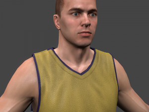 Basketball player 2012 v2 3D Модель