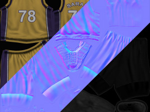 Basketball player 2012 v2 3D Модель