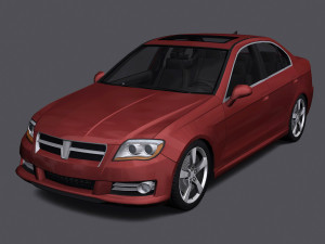 Generic car - d segment 3D Model