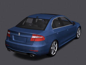 Generic car - d segment 3D Model