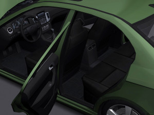 Generic car - d segment 3D Model