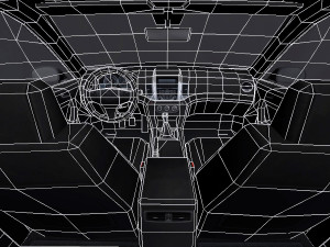 Generic car - d segment 3D Model