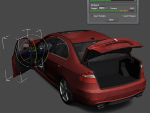 Generic car - d segment 3D Model