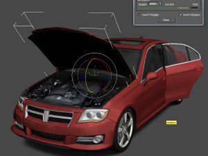 Generic car - d segment 3D Model