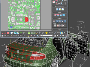 Generic car - d segment 3D Model