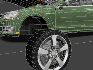 Generic car - d segment 3D Model