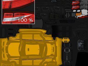 Generic taxi 3D Модель