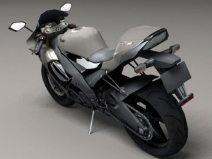 Kawasaki ninja 3D Model