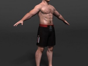 Man 02 3D Model