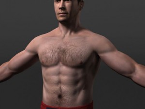 Man 02 3D Model