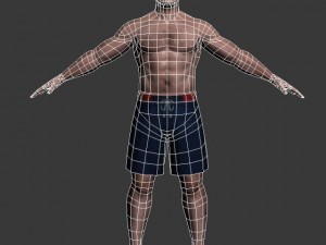 Man 02 3D Model