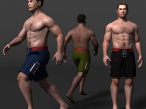 Man 02b 3D Model