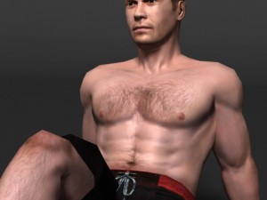 Man 02b 3D Model
