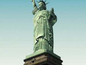 Statue of liberty 3D 모델