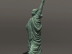 Statue of liberty 3D 模型