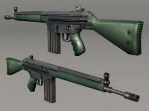 Gewehr G3 3D Modell