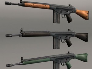 Rifle G3 Modelo 3D