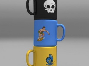 cups 3D Model