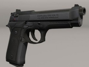 Modern soldiers us soldier 2 and m4 beretta Model 3D